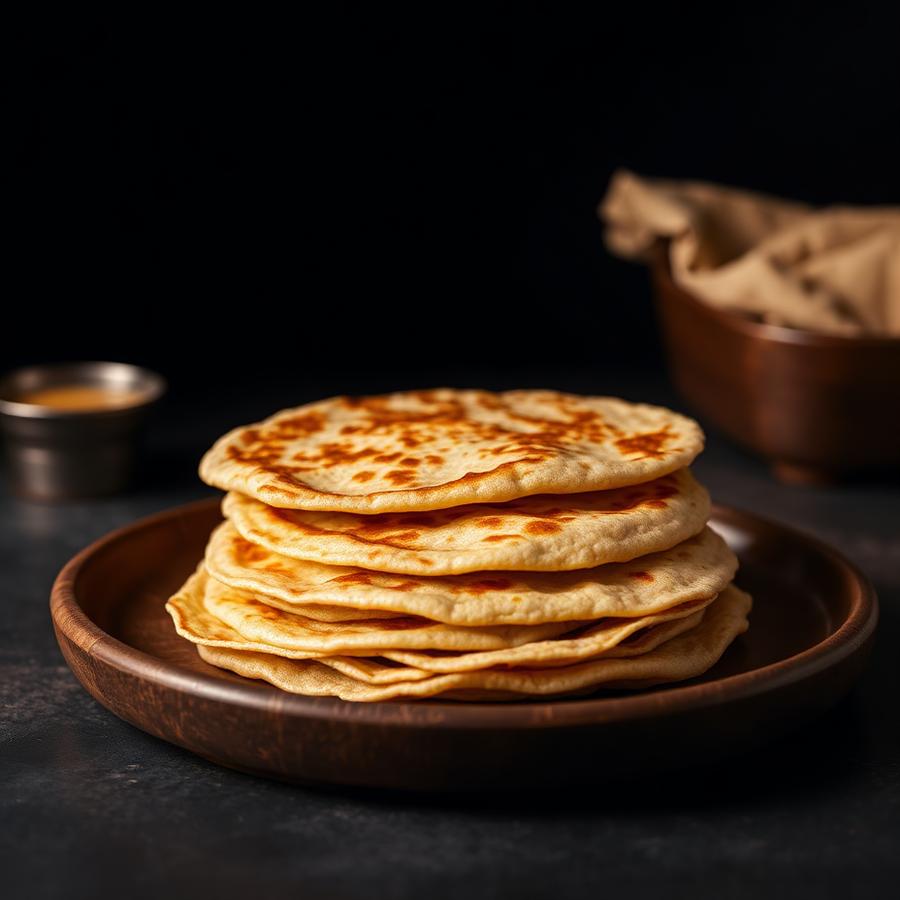 Paratha & Curry
